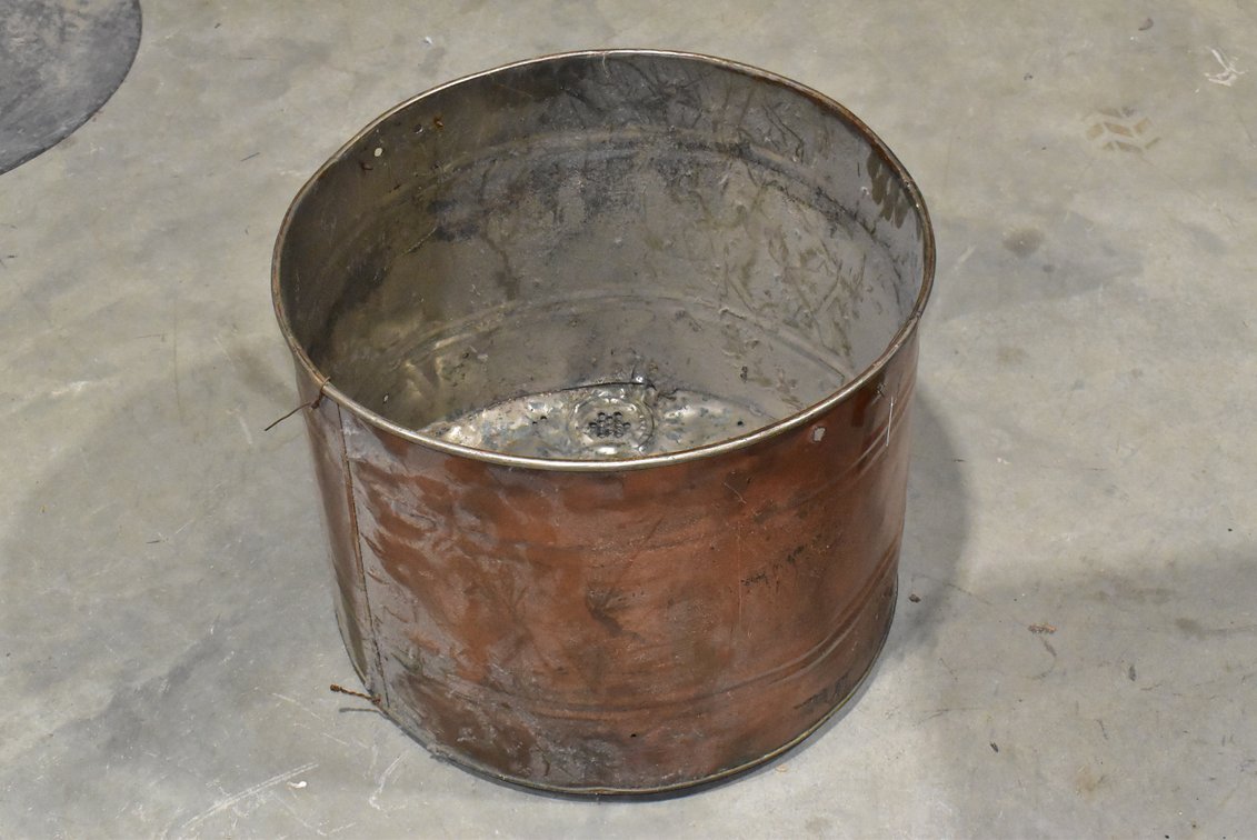 Metal Wash Tub Bucket