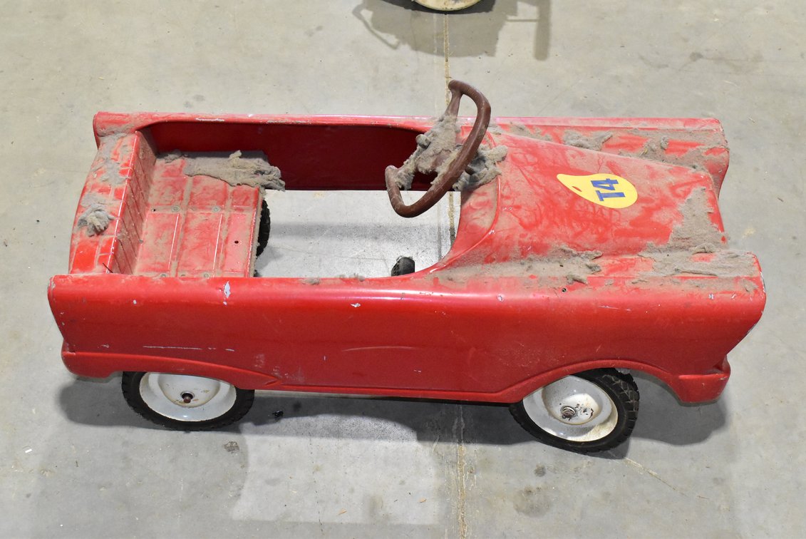Red Pedal Car