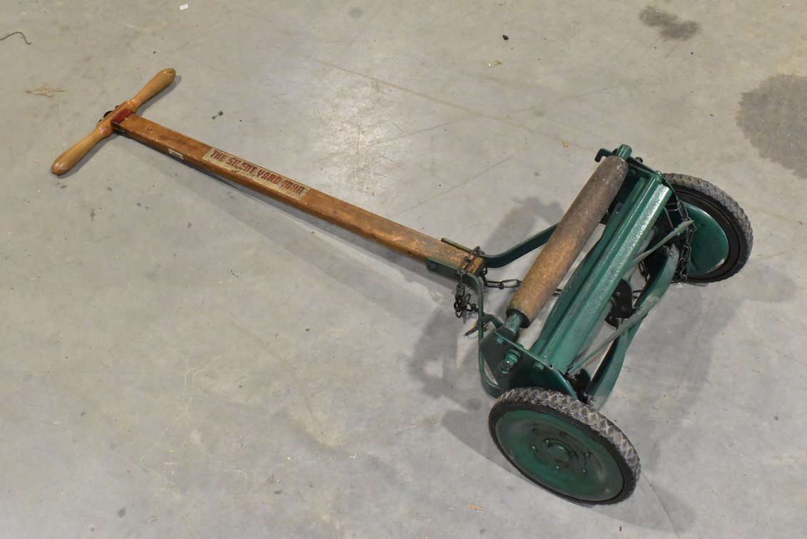 The Silent Yard Man Reel Mower