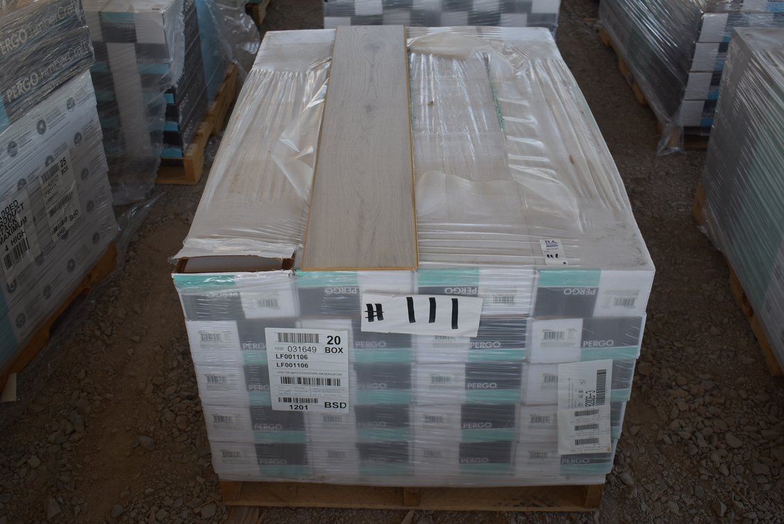 441.8 Sq. Ft.  PERGO Seaholme Oak Click Flooring