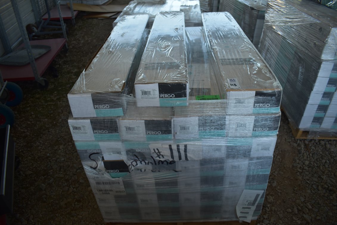 596.4 Sq. Ft.  PERGO Seaholme Oak Click Flooring