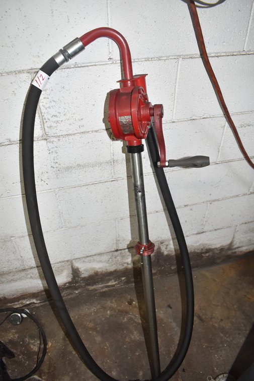 Rotary Fuel Transfer Hand Pump