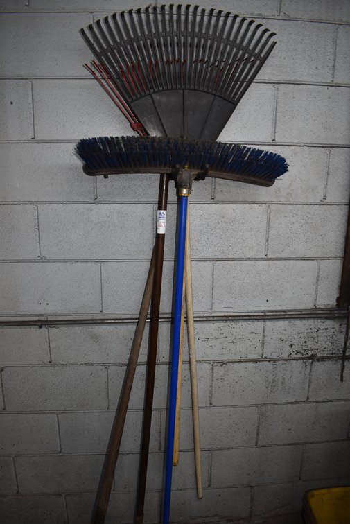 Rakes, Shovel, Broom