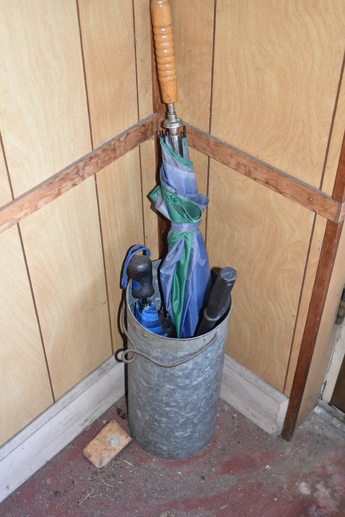 Galvanized Umbrella Holder