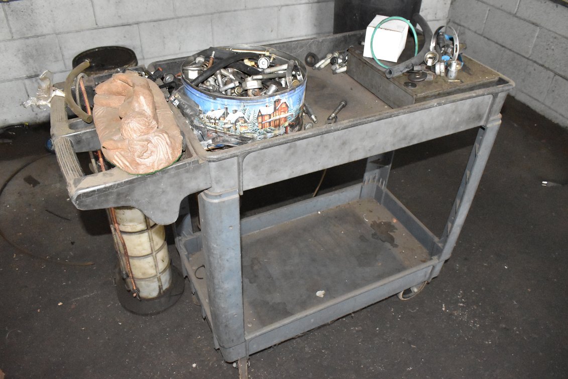 Utility Cart w/ Contents