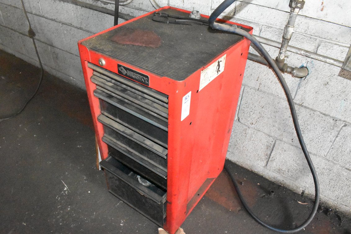 Red Husky Tool Box