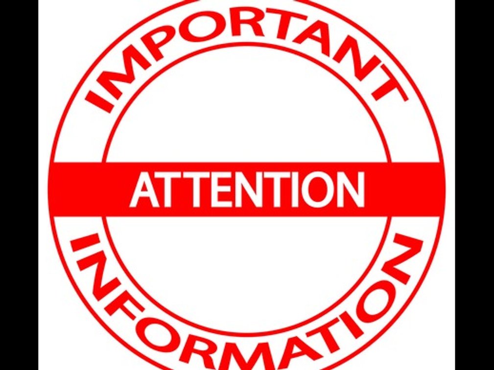 Pick-Up/Checkout Information