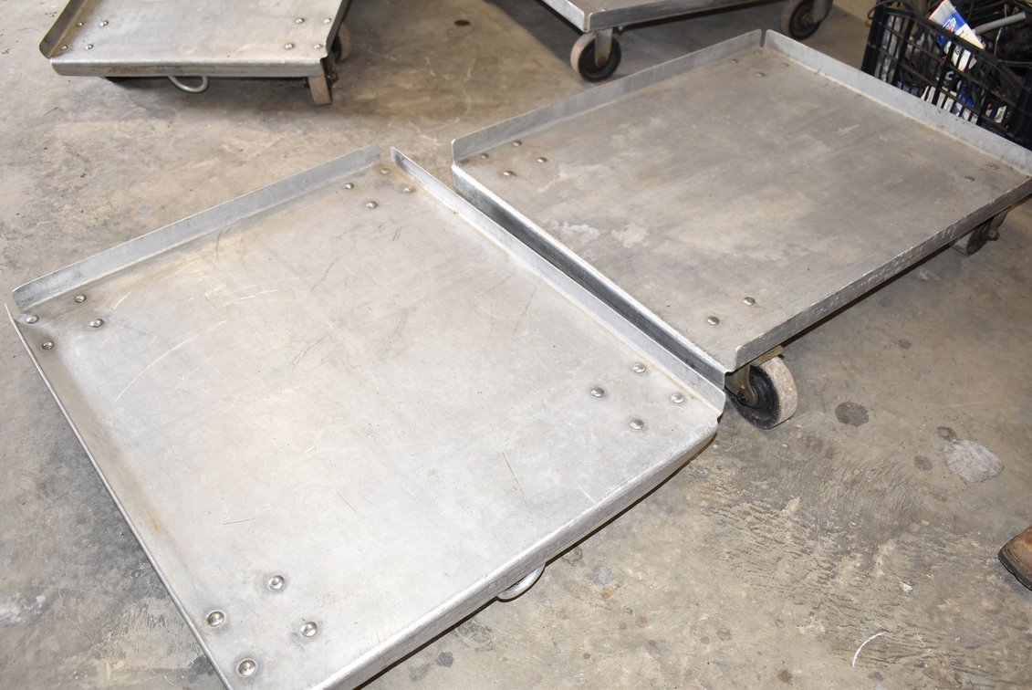 Pair Aluminum Carts