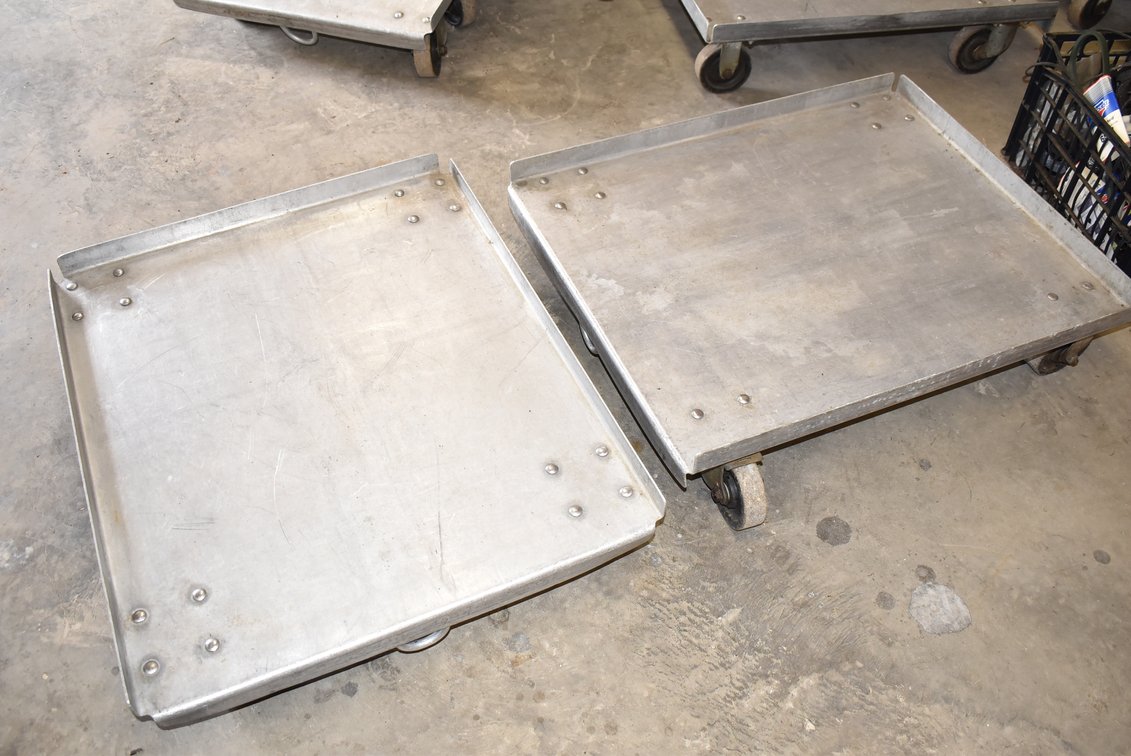 Pair Aluminum Carts