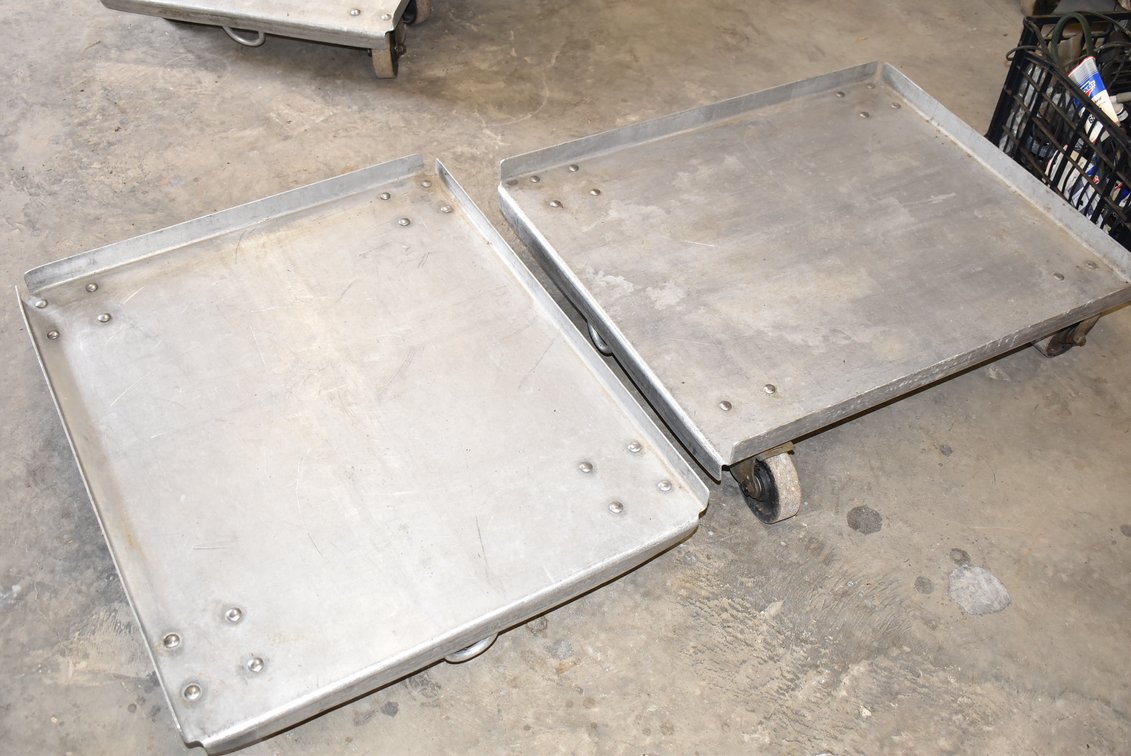 Pair Aluminum Carts