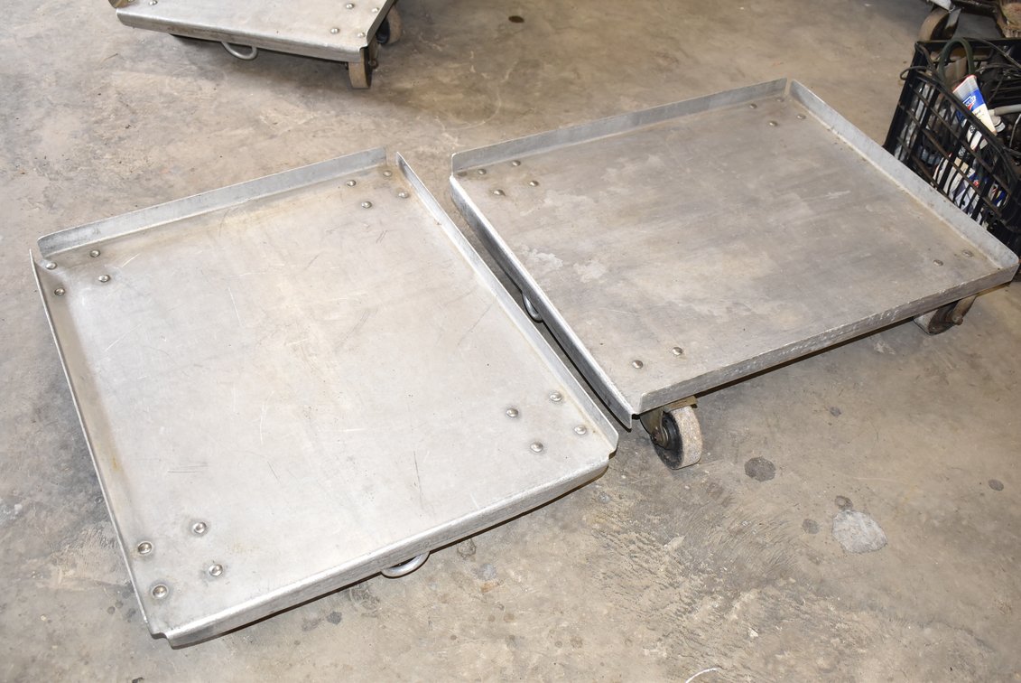 Pair Aluminum Carts