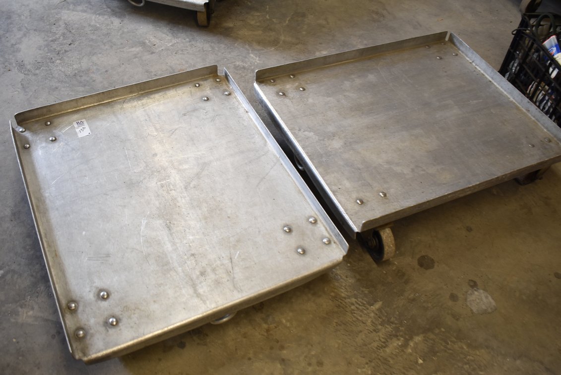 Pair Aluminum Carts