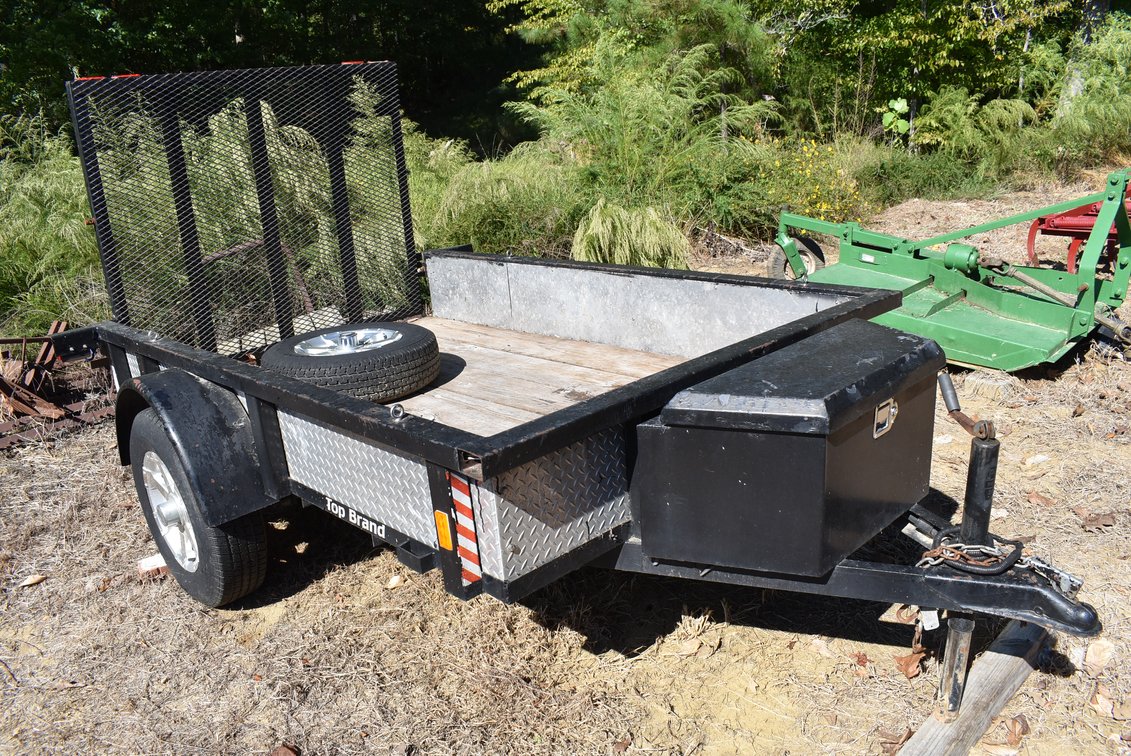 2011 Top Brand 5'x8' Trailer w/ Ramp Gate