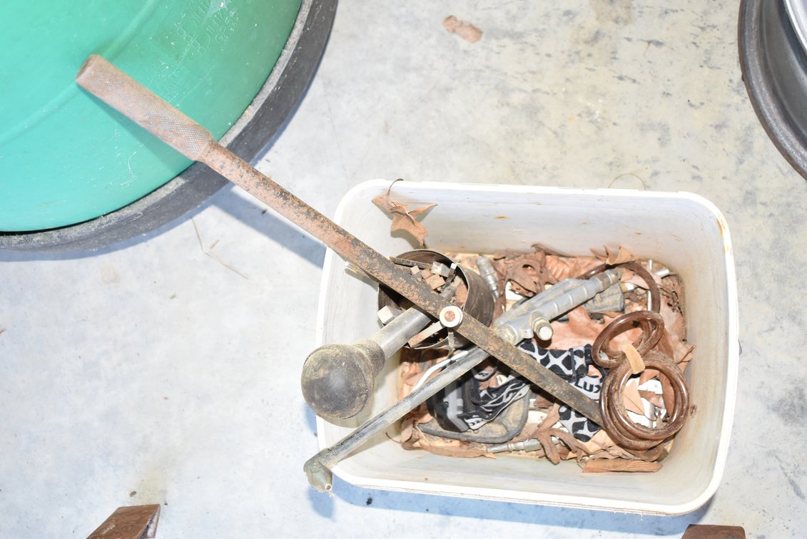 Cutting Torch & Contents Bucket