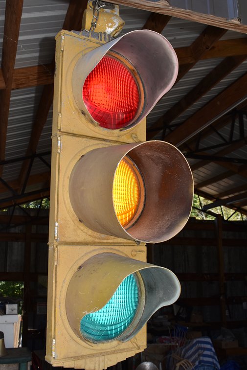 Vintage Traffic Light