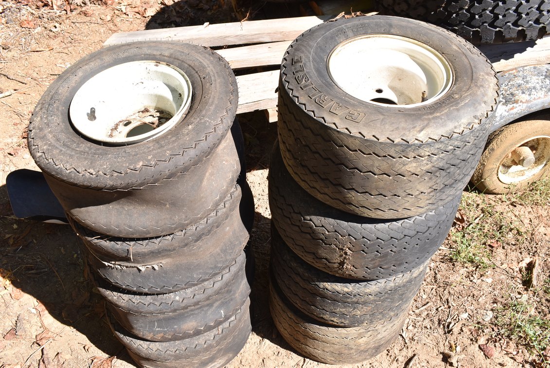 Golf Cart Wheels w/ Tires
