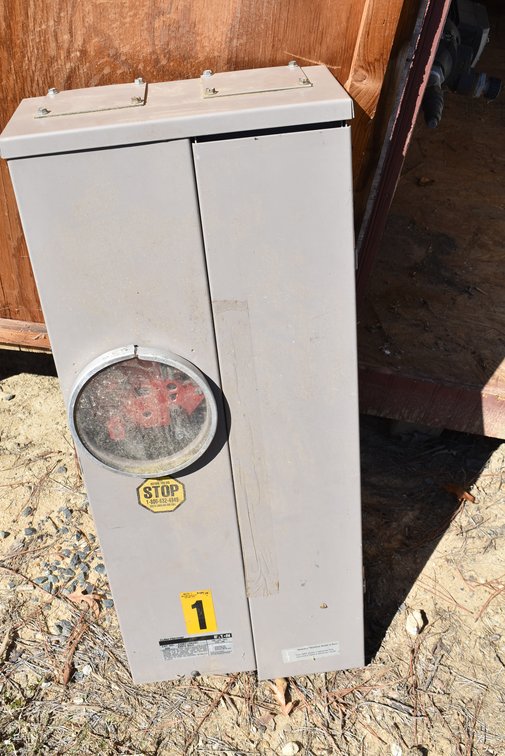 Electric Meter Breaker Box