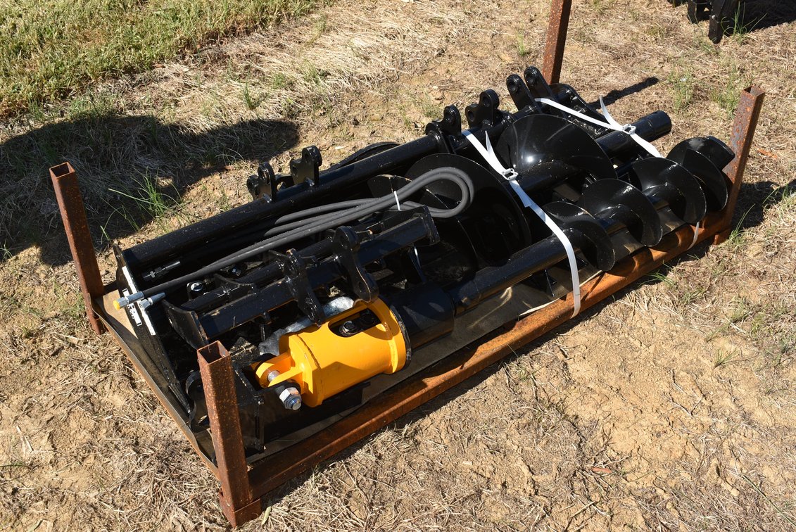 Hydraulic Earth Auger Attachment