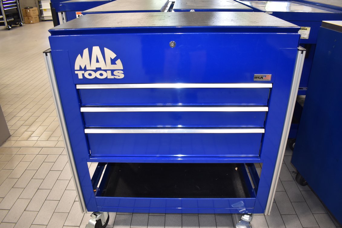 Mac Tools 3 Drawer Toolbox w/ Key