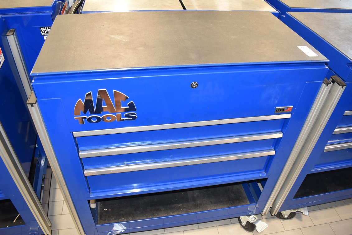 Mac Tools 3 Drawer Toolbox w/ Key