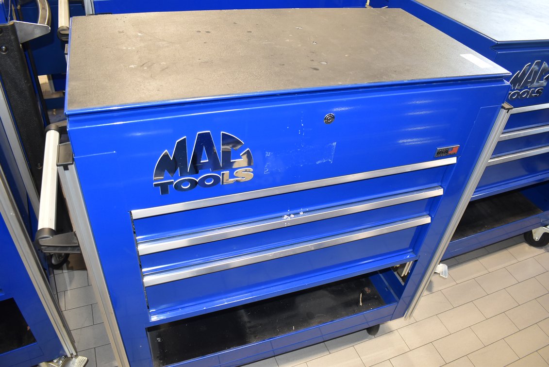 Mac Tools 3 Drawer Toolbox w/ Key