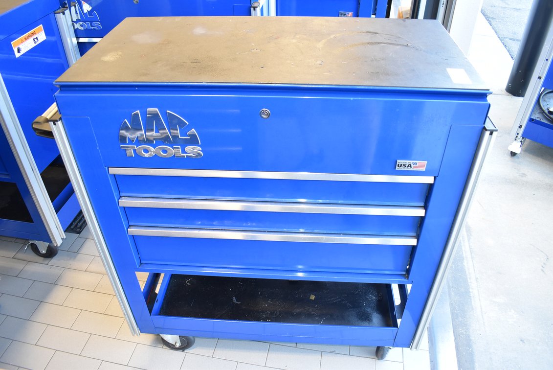 Mac Tools 3 Drawer Toolbox w/ Key