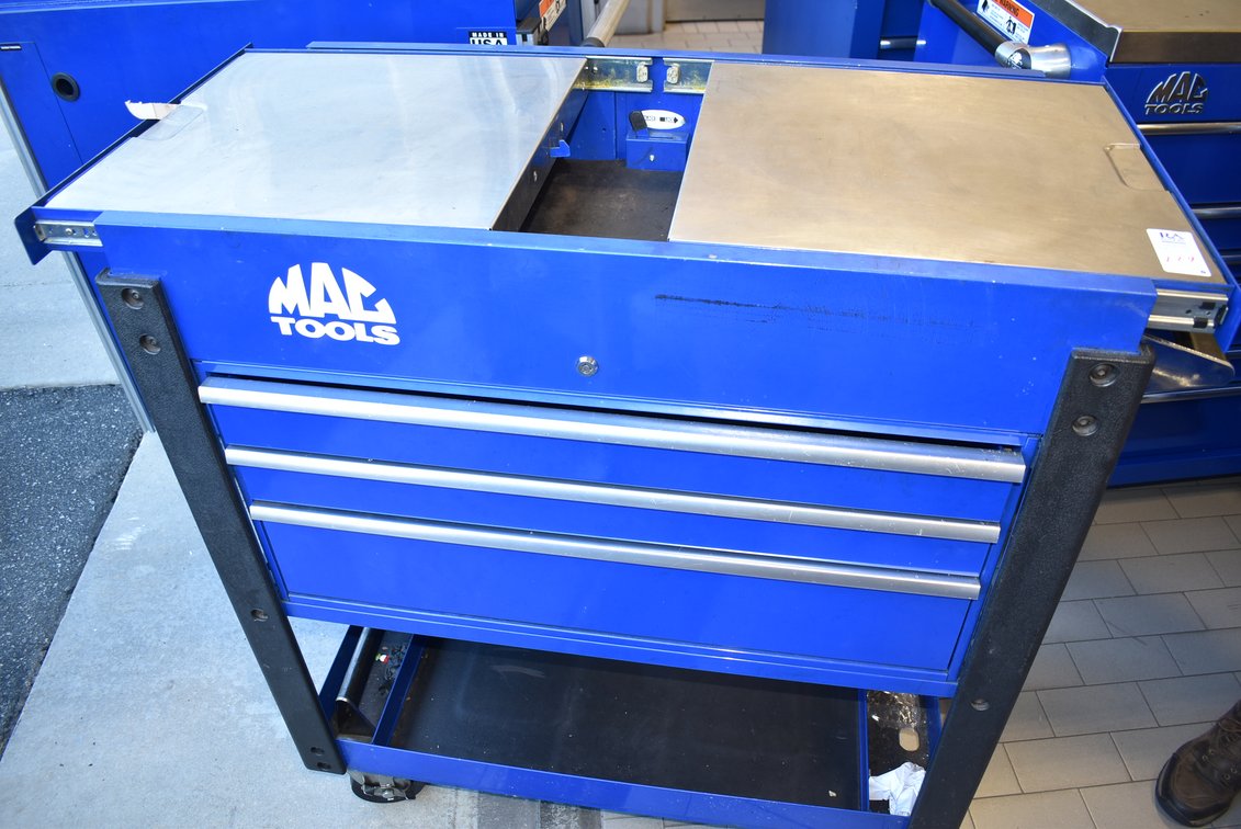 Mac Tools Sliding Top Toolbox No Key