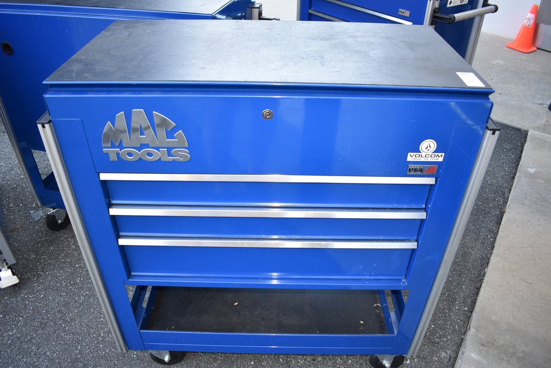 Mac Tools 3 Drawer Toolbox w/ Key