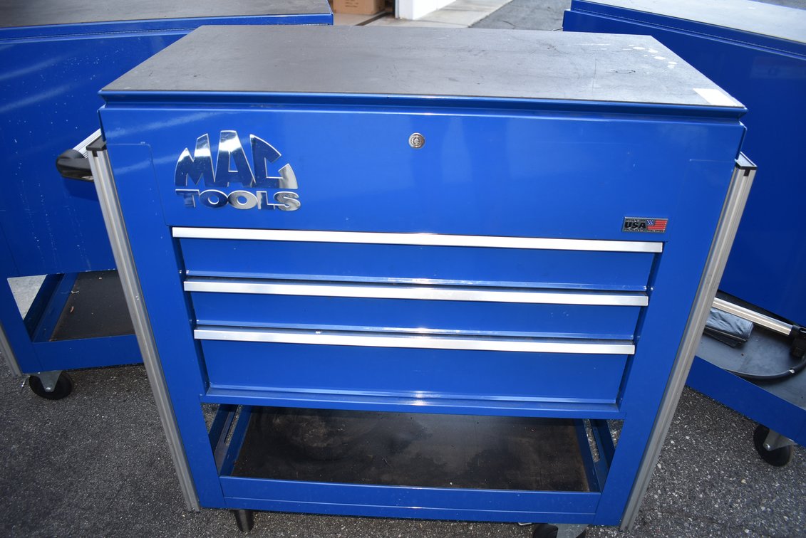 Mac Tools 3 Drawer Toolbox w/ Key