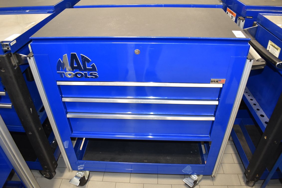 Mac Tools 3 Drawer Toolbox w/ Key