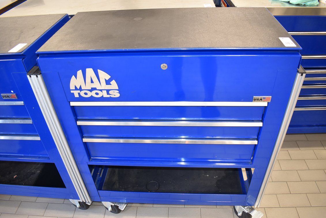 Mac Tools 3 Drawer Toolbox w/ Key