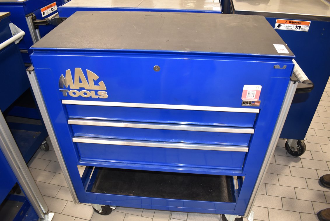 Mac Tools 3 Drawer Toolbox w/ Key