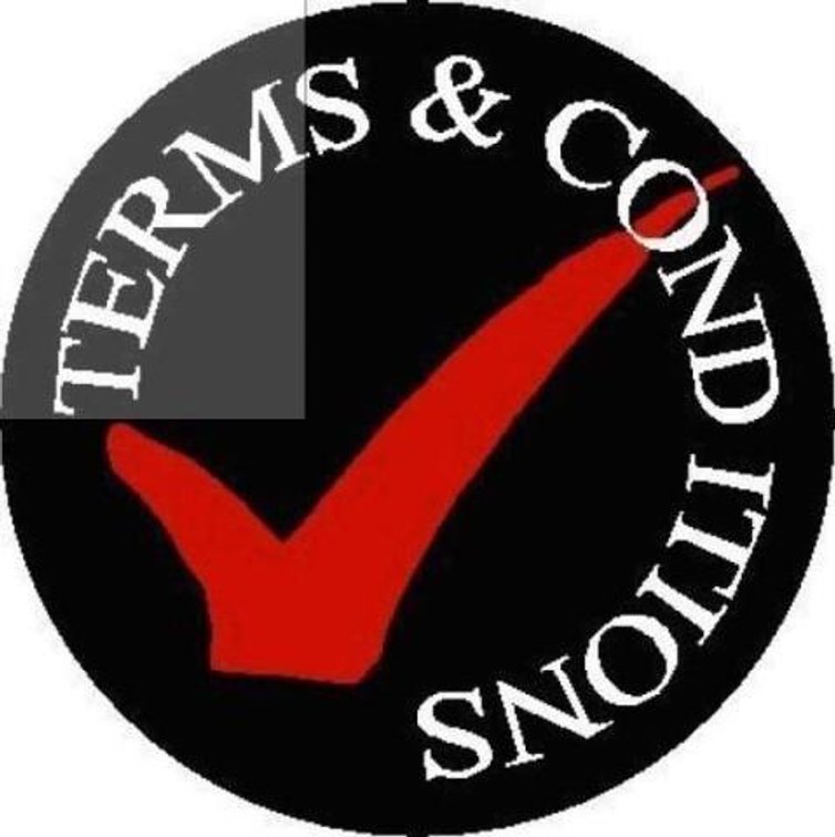 Terms and Conditions *THESE BIDS DO NOT COUNT
