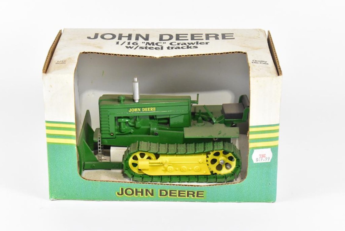 John Deere Mc Crawler With Steel Tracks Toy Tractor