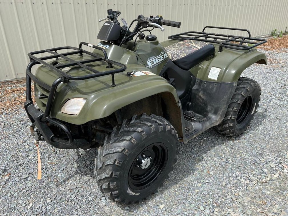 Suzuki Eiger 400 Quad Runner 4x4 Four Wheeler *See Video 