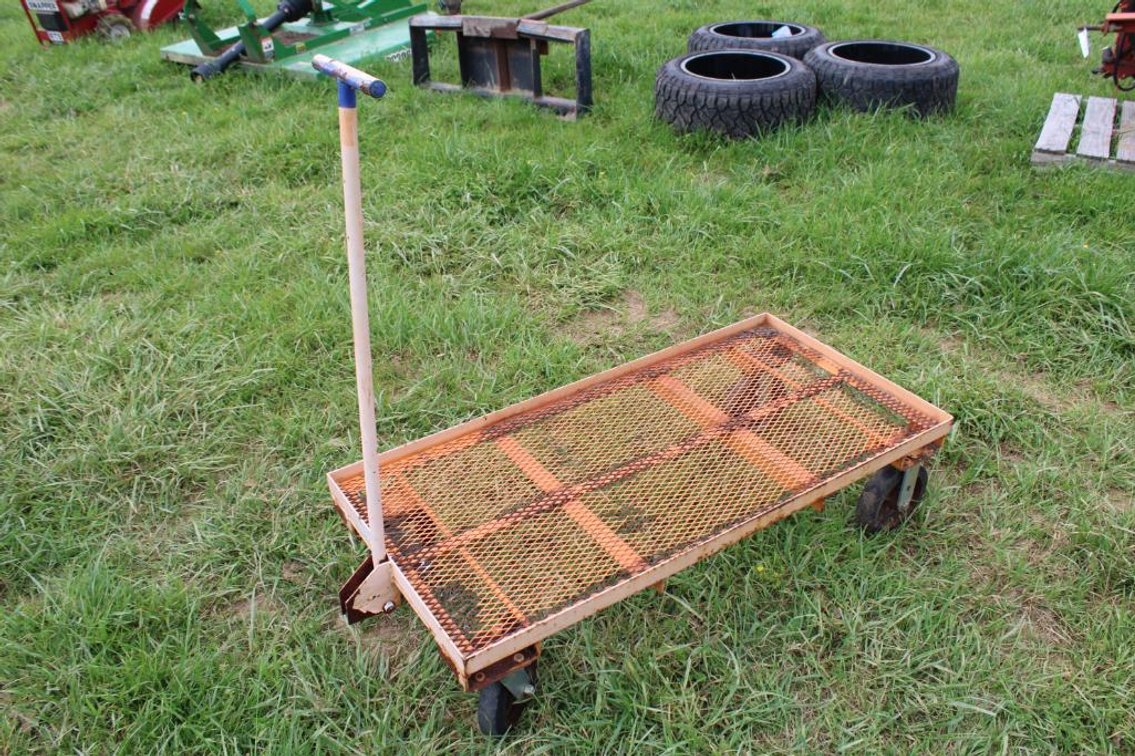 Yellow Garden Cart