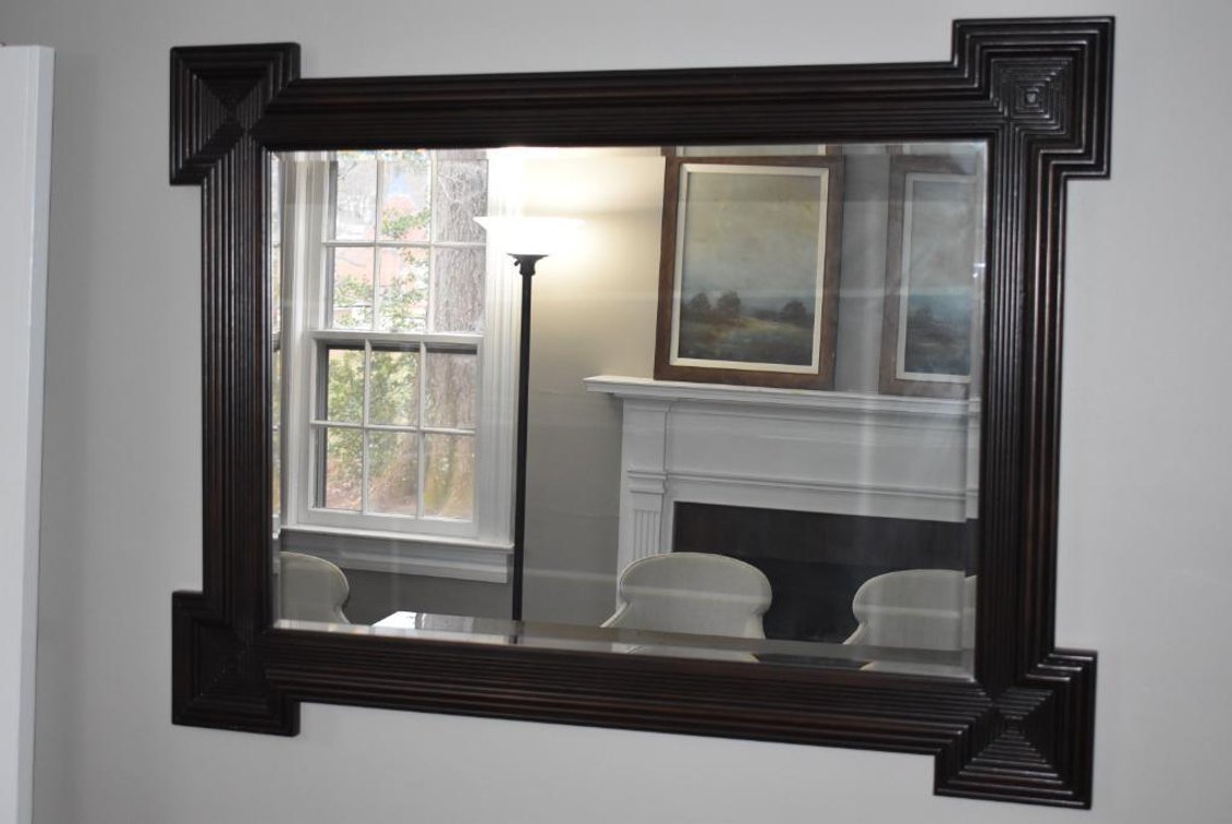 Wall Mirror w/ Wooden Frame
