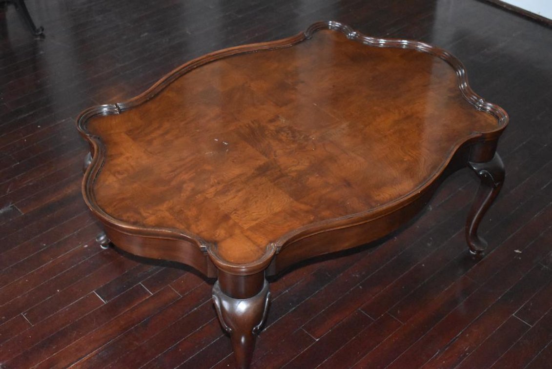 Coffee Table w/ Queen Anne Legs