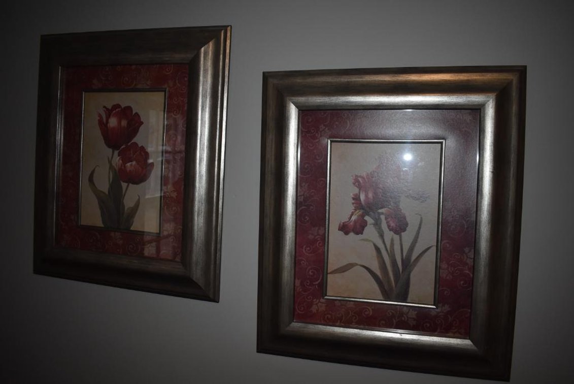 Pair Framed Tulip Prints