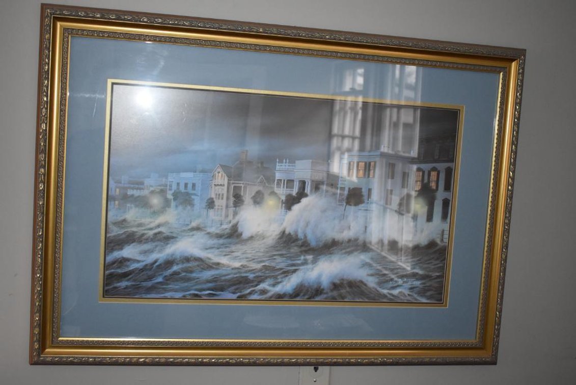 Gilded Framed Print Charleston SC