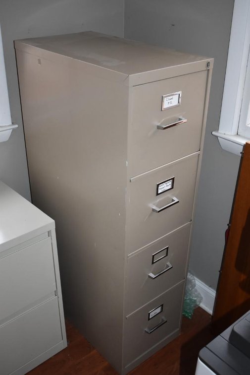4-Drawer File Cabinet