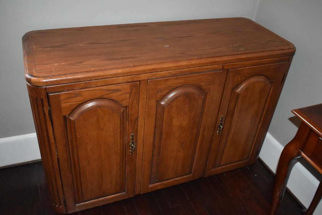 Wooden Credenza Cabinet