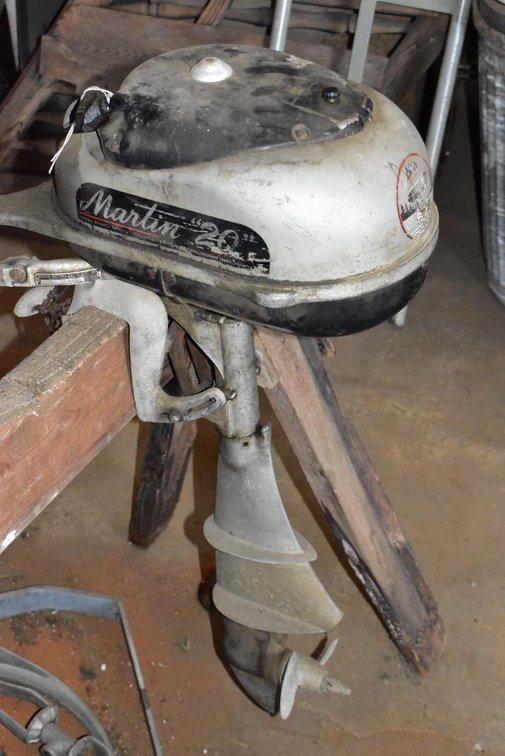Vintage Martin Boat Motor