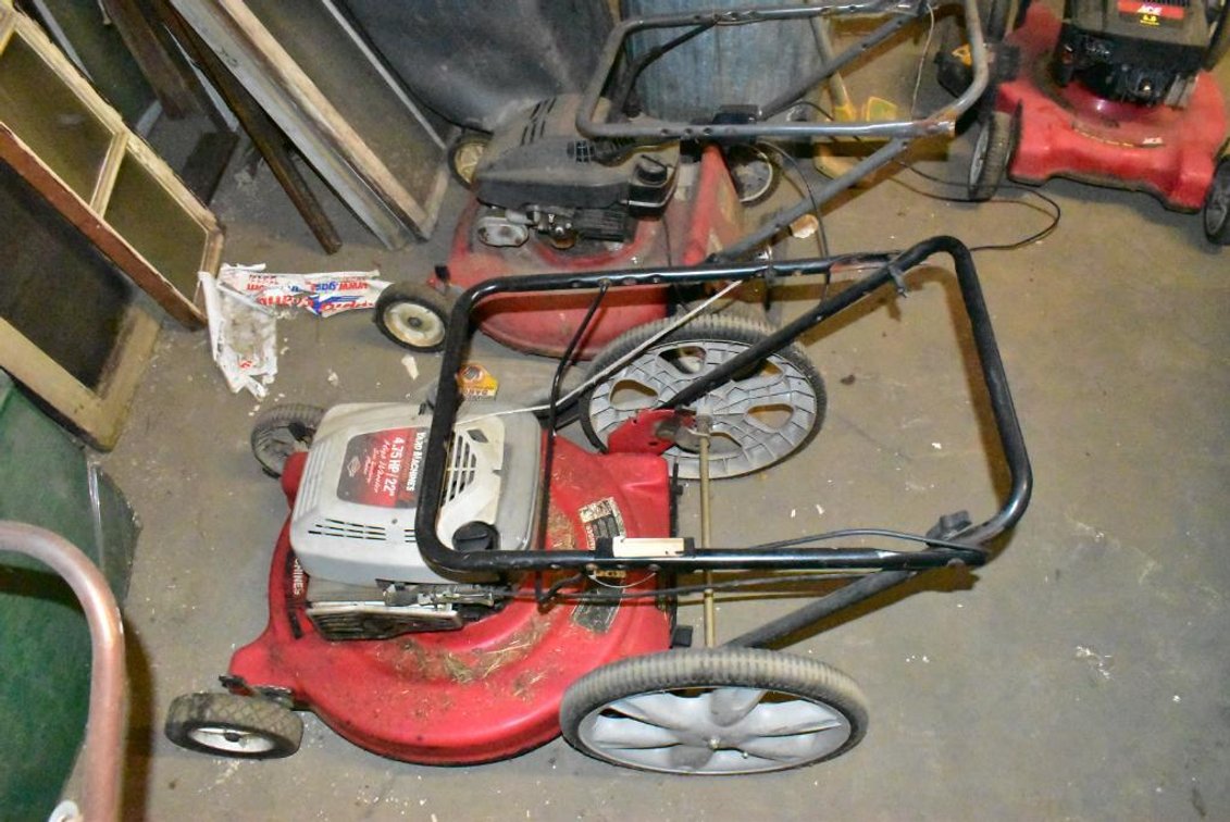 3 Push Mowers