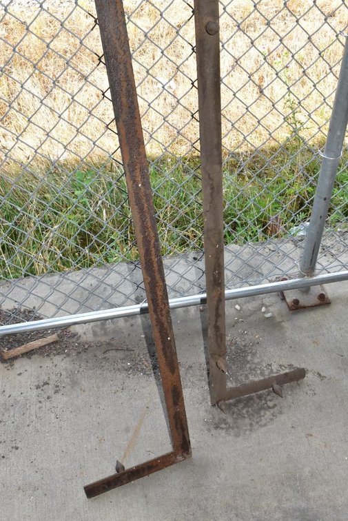 Corner Iron Pieces w/ Spikes