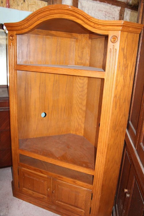 Corner Cabinet Entertainment Center