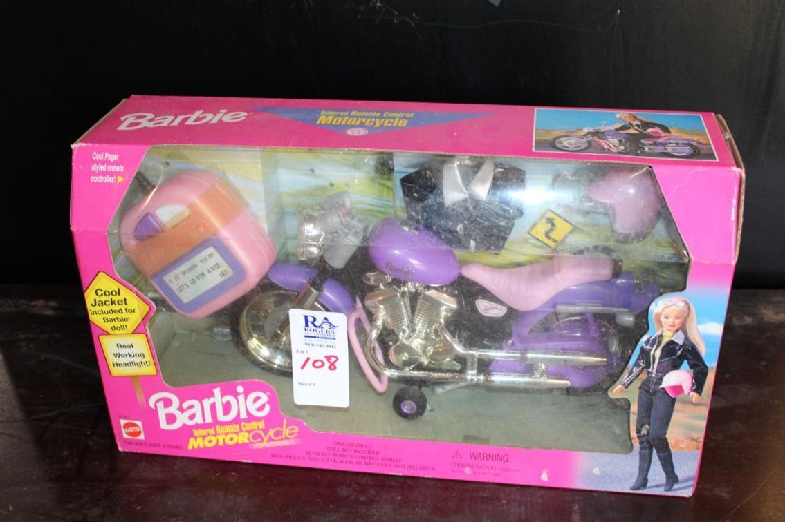 Barbie Remote Control Motorcycle