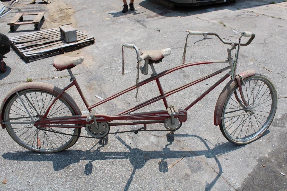 Vintage Hawthorne Tandem Bicycle Bike
