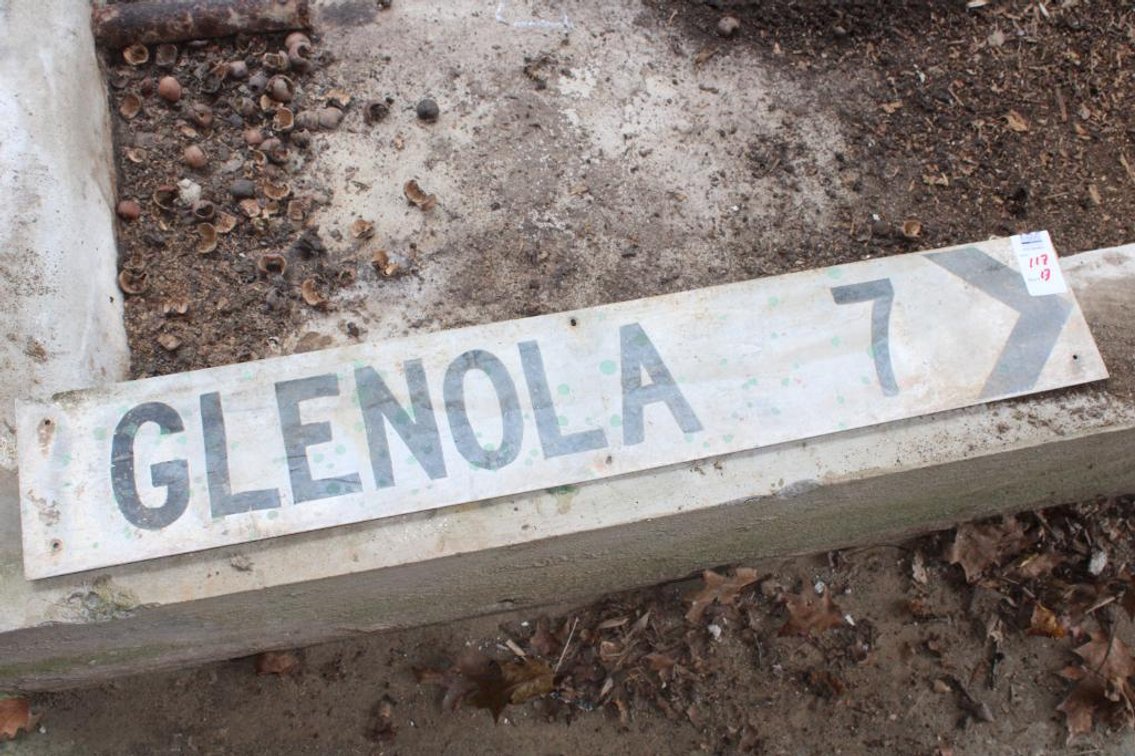 Road Sign Glenola 7