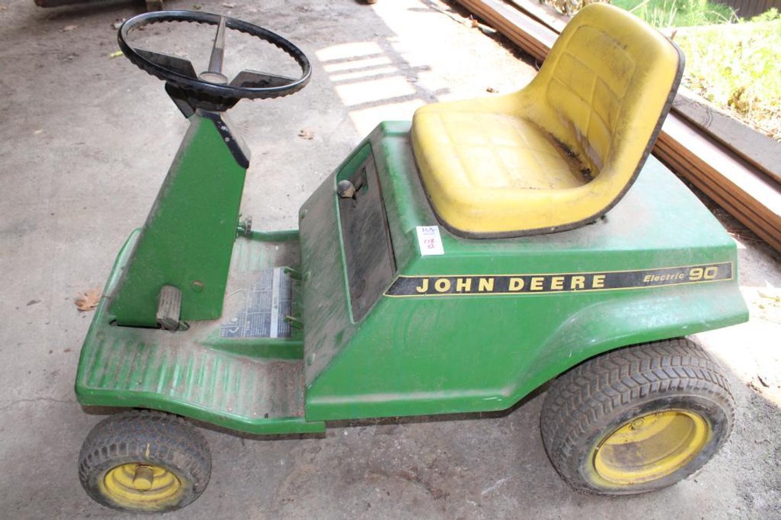 John Deere Electric 90 Riding Mower - Not in Operation